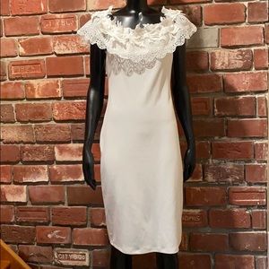 Fashionova All-White Dress